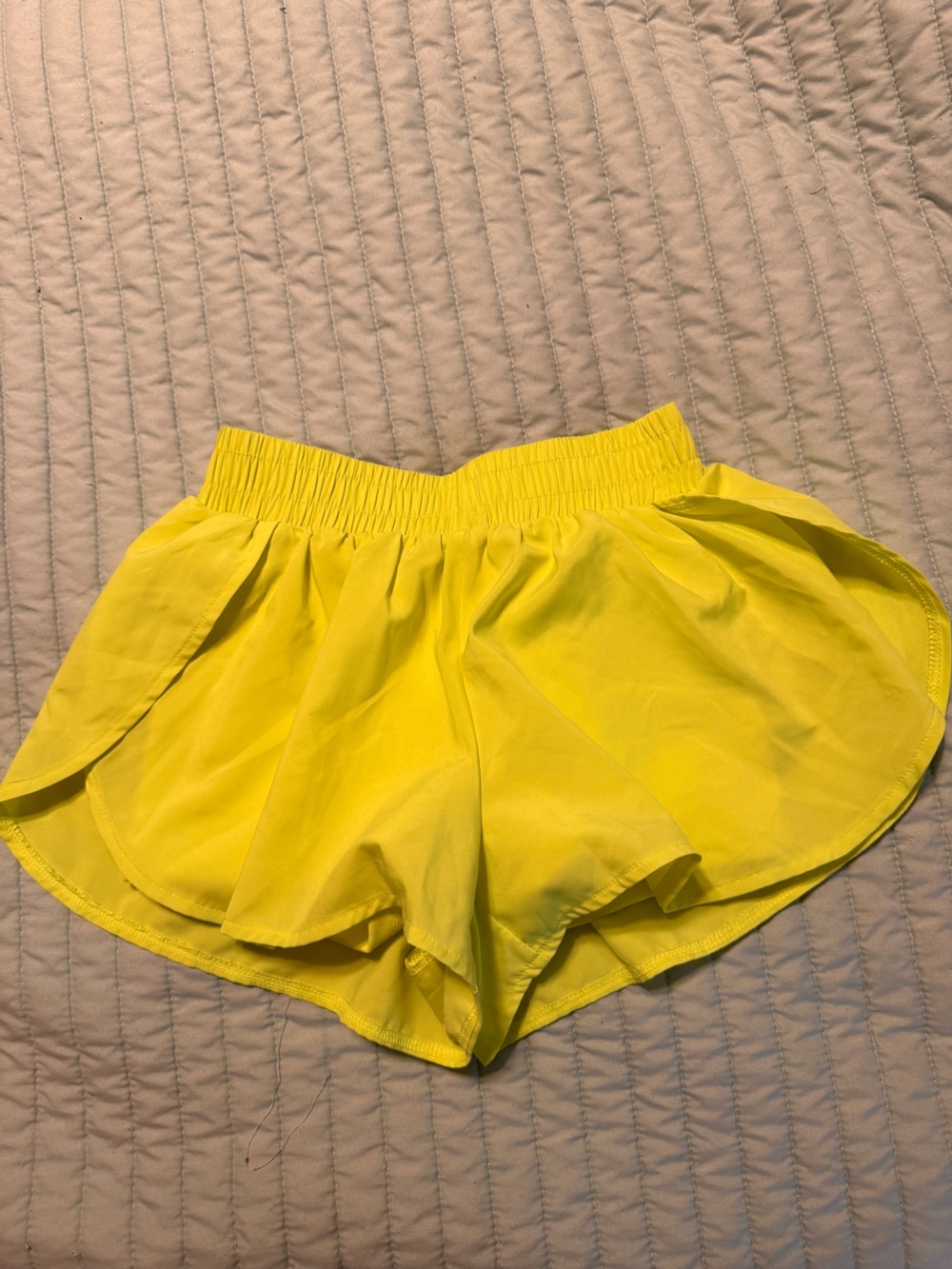 GAP Kids Bright Neon Yellow Elastic Waist Shorts